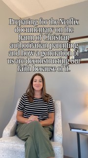 Here for my expert interview whenever Netflix is ready for the documentary on the harm of Christian authoritarian parenting.

A whole generation of us is deconstructing because of authoritarian parenting, purity culture, and patriarchy.

If you’re one of them, you’re welcome to join me and other deconstructing Christians who are healing from toxic beliefs while holding onto our faith.

#deconstruction #religioustrauma #Dobson #authoritarianparenting #reparenting