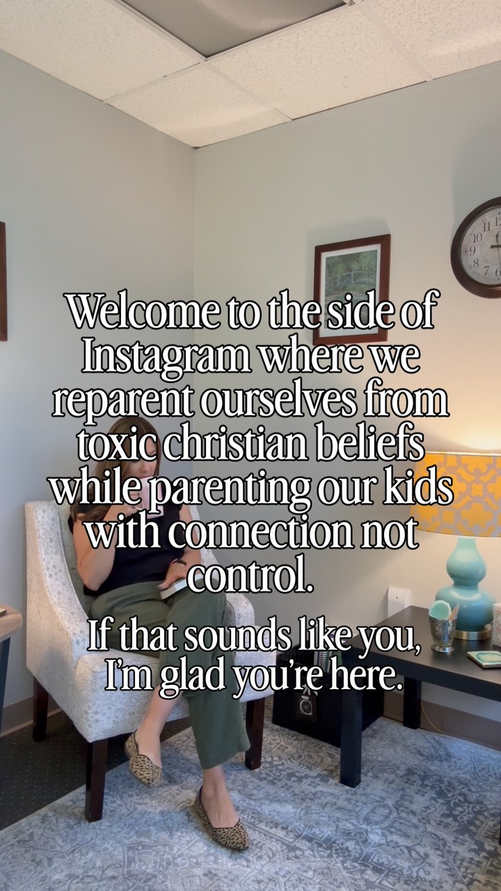 Calling all deconstructing Christians who are trying to reparent themselves from a childhood of Dobson parenting, purity culture, and toxic beliefs... all while raising their own kids.

It is WILD trying to do both simultaneously. I know because I’m doing it too. I’m @drcamden, a licensed psychologist, Millennial mom of two, and deconstructing Christian who is on a mission to help you heal from toxic beliefs while holding onto your faith.

I’m currently writing my second book, on reparenting yourself while parenting your kids.

If that sounds like you, I’m glad you’re here. 💜 

#reparentingyourself #faithdeconstruction #religioustrauma #deconstructingfaith #evolvingfaith