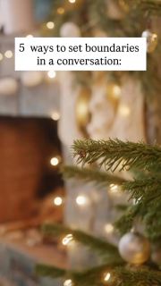 This holiday season, what do you say when someone ask you a question you’re not comfortable discussing?

From my Substack, “Scripts for Setting Boundaries with Family”, here are five options.

-Minimal response and change the subject. “Hmm, that’s interesting. Any fun plans for the new year?”
-Reflect their statement and ask a question. “I hear you’re saying that Love and Respect had a positive impact on your marriage. What did you find helpful about it?”
-Validate their feelings and offer your own. “I’m glad to hear that you don’t feel like purity culture harmed you. I had a different experience.” You might find it appropriate to add, “May I share my feelings about it with you?” if you want to connect with them more.
-Set a boundary when it is not safe to discuss. “I know we have different opinions when it comes to women’s roles in the church. I don’t feel comfortable discussing this anymore. Let’s find something else to talk about.”
-Come back to it later. “I was thinking about what you said earlier about how people who deconstruct just want to sin. That statement really hurt me, and I’d like to explain why and share some of my experience. Would you be open to that?”

Read my article “Scripts for Setting Boundaries with Family” on my Substack at drcamden.substack.com

 

#religiousdeconstruction #faithdeconstruction #religioustrauma #deconstruction #deconstructingfaith #faithreconstruction #evolvingfaith #churchhurt #faithandmentalhealth #christiancoach #faithreconstructioncoach #toxicchristiancultures #deconstructionjourney #faithjourney #Substack #walkingthemiddlepath