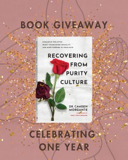 Happy one year birthday to Recovering from Purity Culture!

It's been an honor to share one year of dismantling myths, healing shame, and rebuilding faith and sexuality with you.

To celebrate one year of my book, I'm giving away one copy! Keep the copy for yourself, or I can send it to a friend!

To enter the giveaway:
1) Follow @drcamden
2) Like this post and leave a comment with one thing you learned or want to learn from my book
3) Tag a friend in this post
BONUS: Share to your stories and tag me in it

Must complete all three steps for successful entry. One winner will be randomly selected on Saturday, Oct. 18 at 11:59 EST. The winner will be contacted via DM to provide their mailing address and one copy of my book will be mailed to them. This giveaway is not sponsored by IG or Facebook. No purchase necessary to enter.

#purityculture #religioustrauma #deconstruction #deconstructpurityculture #purityculturemyths #healingfromshame #purity #truelovewaits  #purityculturesurvivor #purityculturerecovery #purityculturecoach #purityculturesurvivors #recoveringfrompurityculture #christianwriter #writer #hopewriter #amwriting #newbook #bookrecommendation #therapist #christiantherapist #psychologist #faithandmentalhealth #religiousdeconstruction #faithdeconstruction #deconstructingfaith #faithreconstruction #bookstagram #giveaway #bookgiveaway