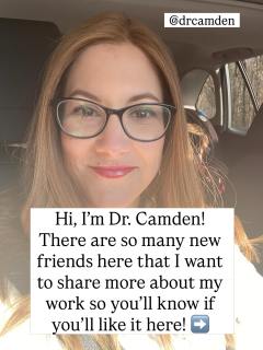 You’ll like it here if you’re on a journey of deconstructing toxic beliefs but holding onto your faith. 💜

Hi, I’m @drcamden, a licensed psychologist, coach, author, speaker, and Millennial parent. 

I help deconstructing Christians like me heal from patriarchy, purity culture, and toxic parenting so we can rediscover our faith and rebuild our relationships. 

Whether you’re questioning, reconstructing, healing from harmful church experiences, or trying to build a faith that feels healthier and more authentic, I’m glad you’re here.

Please leave a comment and introduce yourself and let me know: what toxic belief are you currently healing from? I’ll read and respond to every comment! 

#faithjourney #deconstruction #christianfeminist #reparenting #faithreconstruction