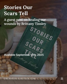 “To be healed is simply to live a life fully felt—not perfect or pain-free, but beautiful anyway.” --Brittany Tinsley, Stories Our Scars Tell

Today’s Substack is a guest post from @brittanytinsley. Brittany is a writer and speaker whose work explores the intersection of faith and mental health. Through honest, heartfelt storytelling, she invites others to find the hope baked into their own lives. 

Brittany and I are in the same writer’s group and it has been lovely to connect with her and learn about her work. Her beautifully written book, Stories Our Scars Tell, just released this week. I asked her to share a guest post for my audience, so Brittany wrote the beautiful essay below about healing our wounds and finding support when church community is not always safe.

Enjoy Brittany's guest post on my Substack, drcamden.substack.com

And check out her new book, Stories Our Scars Tell, wherever books are sold.

#christianity #christianwriter #writer #writersofinstagram #blogger #bloggersofinstagram #hopewriter #christianblogger #christianbloggersofinstagram  #walkingthemiddlepath #substack #religiousdeconstruction #faithdeconstruction #faithjourney #deconstruction #deconstructingfaith #faithreconstruction #evolvingfaith #churchhurt #faithandmentalhealth #deconstructionjourney #faithjourney #storiesourscarstell #selfinjury #amreading #whatimreading #bookstagram #bookstagrammer #bestbooks #bookrecommendation