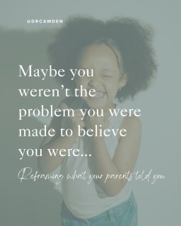 What if the labels your parents put on you said more about them than you?

As children, we often accept the labels adults give us as truth for who we are:

Drama queen .
Stubborn.
Strong-willed.
Disrespectful.
Disobedient.
Rebellious.

But a label tells you what adults thought was wrong with you. It doesn’t tell you what was happening behind the behavior.

Sometimes the behavior we were criticized for was a developmentally normal response--but adults found it inconvenient or undesirable. Instead of getting curious about their own reaction, they shamed and punished you.

This doesn’t mean every childhood behavior was healthy or that our parents were always wrong.

It means we can become curious about the story underneath the label.

Instead of asking, “What was wrong with me?”

We can begin asking: "What was (and is) coming up for me?"

That is the work of reparenting: looking at yourself with curiosity and non-judgment. Giving yourself today the self-compassion you wish you had received as a child.

If you're on a journey of reparenting yourself from authoritarian parenting, I hope you'll join me here. 💜 

#Reparenting #InnerChildHealing #GentleParenting #AttachmentParenting #breakingcycles