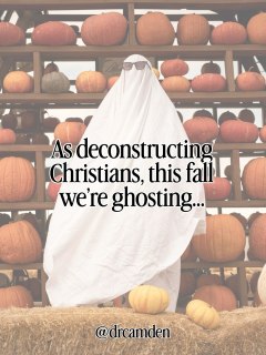 Let’s ghost number 7 hard this season…

👻 What are you ghosting this fall? Tell me in the comments!

If you’re new here, hi, I’m @drcamden, a licensed psychologist, author of Recovering from Purity Culture, and Millennial parent. 

I help deconstructing Christians like me heal from patriarchy, purity culture, and toxic parenting so we can rediscover our faith and rebuild our relationships.

Whether you’re questioning, reconstructing, healing from harmful church experiences, or trying to build a faith that feels healthier and more authentic, I’m glad you’re here. 

Follow for more content that is anti-fundamentalist but not anti-faith.

#purityculture #egalitarian #christianparenting #estrangement #religioustrauma